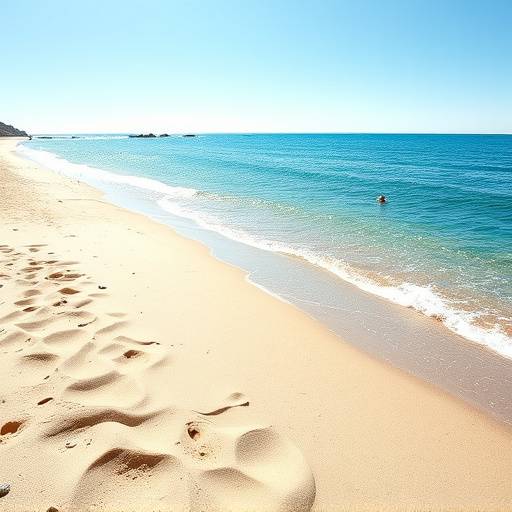 Aper√§u du lieu de tournage: Plage de sable fin en Corse