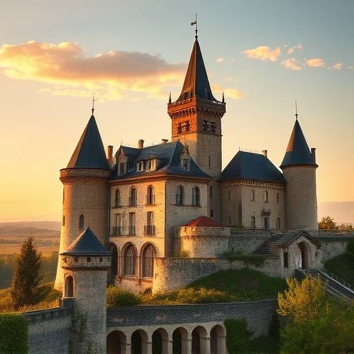 Lieu de tournage unique: Un ch√¢teau m√©di√©val en Provence